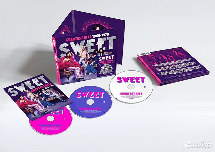 Sweet - Greatest Hitz 1969-1978/ 3CD/Digipack