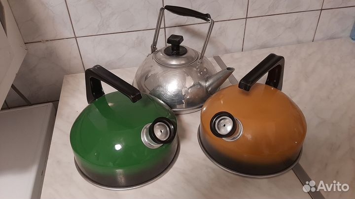 Чайник со свистком новый