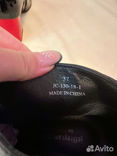 Ботильоны jeffreycampbell 37