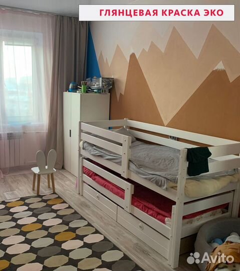 Двухъярусная кровать в детскую