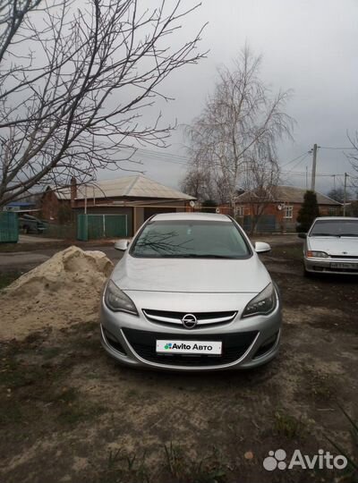 Opel Astra 1.6 AT, 2012, 154 000 км