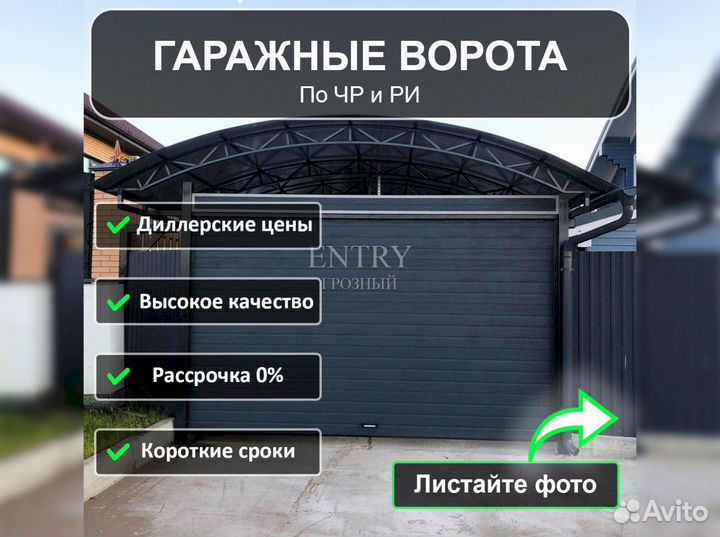 Ворота гаражные секционные