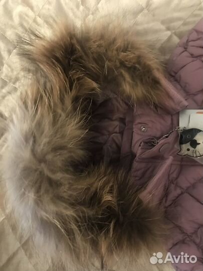 Новый пуховик Nels 122 см