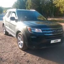 Ford Explorer 3.5 AT, 2018, 160 000 км, с пробегом, цена 3 050 000 руб.