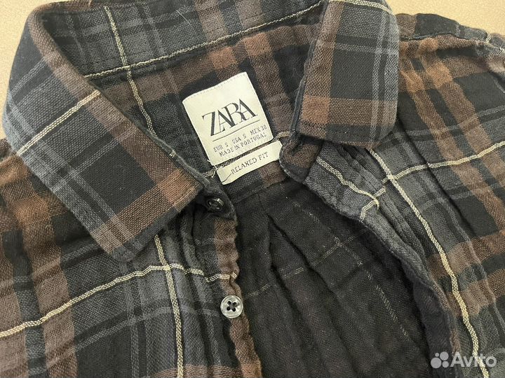 Рубашка мужская zara s