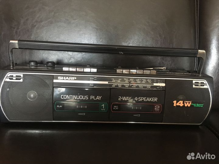 Магнитола Sharp WQ-267Z (BK) (Japan) 220 Вольт