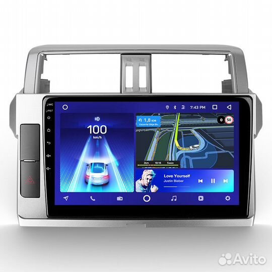 Магнитола Тойота Ленд Крузер Прадо 150 2013-2017