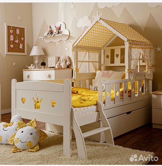 Детская кровать-домик Варкаус Хоум-Корона