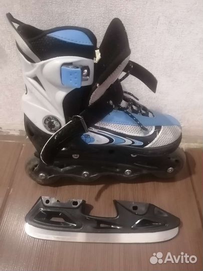 Роликовые коньки детские раздвижные