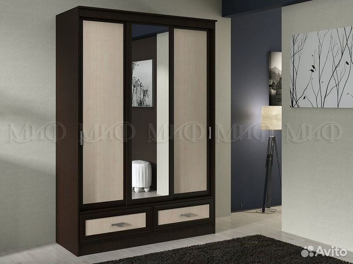Шкаф купе Модерн 1,5