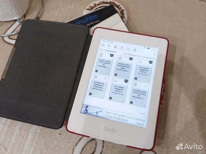Читалка Amazon kindle paperwhite 3gen