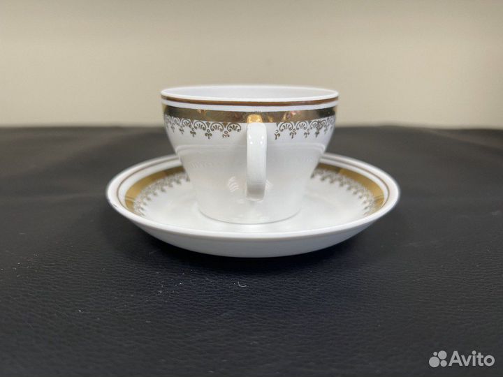 Кофейная пара с золотым отводом made in ussr