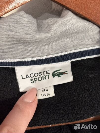 Зип худи мужское lacoste