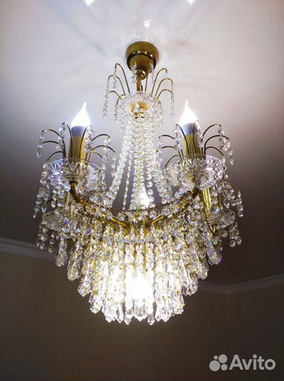 Люстра Чехия 