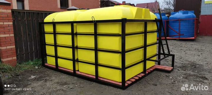 Кассета с квадратными бочками 10м3 / 10000л