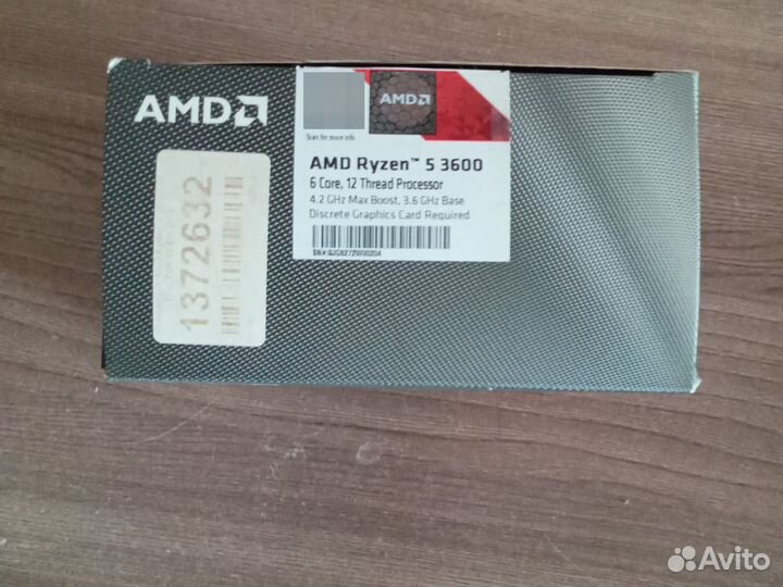 Amd ryzen 5 3600 Box