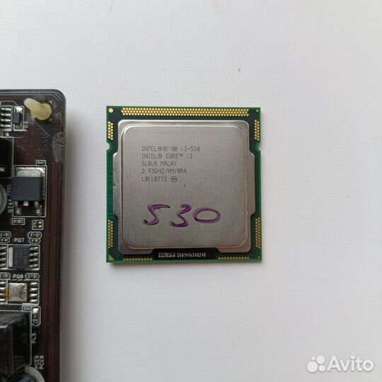 ASRock H55M-LE Rev. G/A 1.01 (LGA 1156) + i3 530