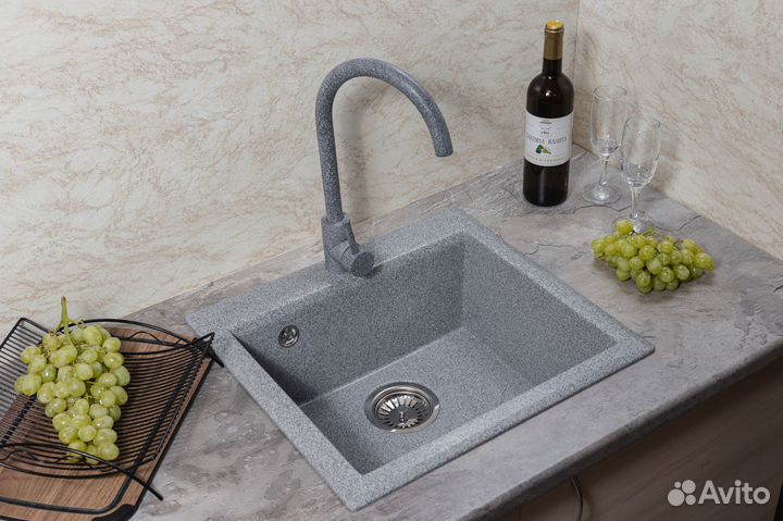 Кухонная мойка прямоугольная 500х460мм Reflexion