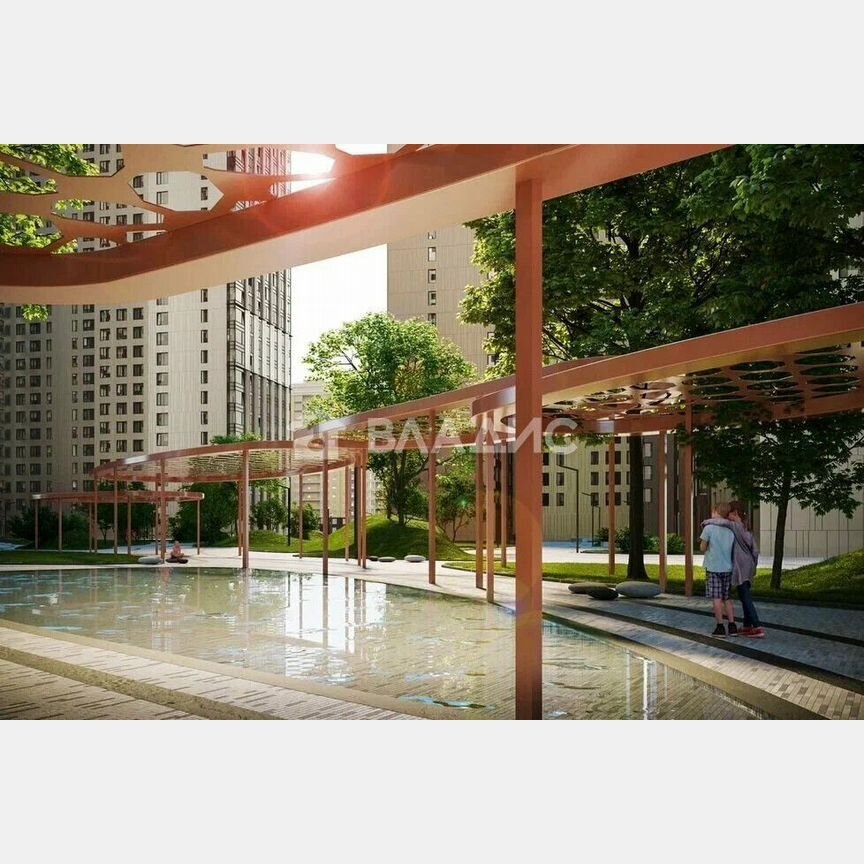 1-к. квартира, 43 м², 4/44 эт.