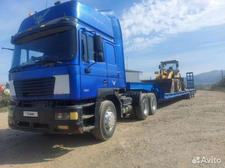 Полуприцеп трал (тяжеловоз) Huayuda LHY9400TDP, 2007