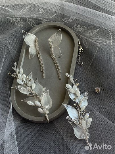 Свадебные украшения в волосы