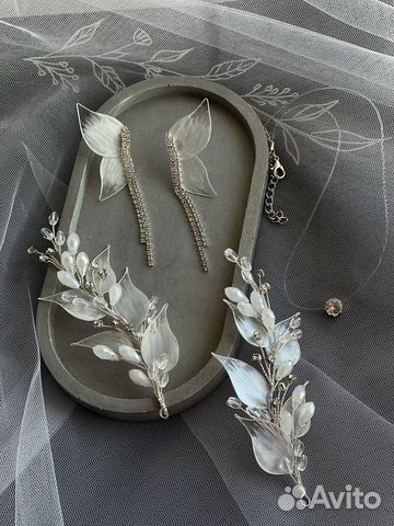 Свадебные украшения в волосы