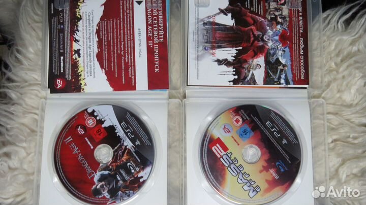 Mass effect 2 + Dragon Age 2 для PS3