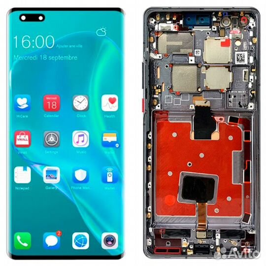 Дисплей Айсотка для Huawei Honor Mate 40 Pro с рам