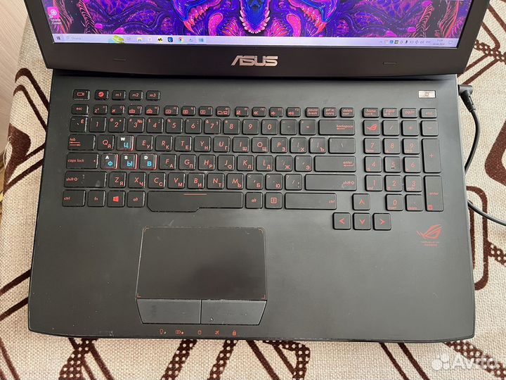 Топовый игровой Asus Rog