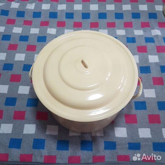 Кастрюля-бак эмалированная