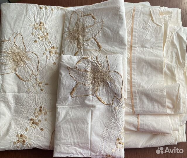 Постельное белье, наволочки, простыни, СССР, бу