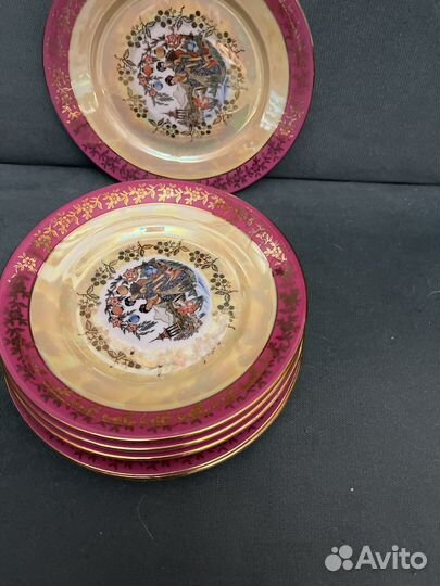 Набор десертных тарелок 19,5 см в диаметре