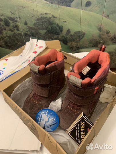 Ботинки зимние для девочки