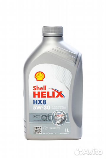 1l масло helix hx8 ect 5w-30 (eu) sn c3 vw504.00