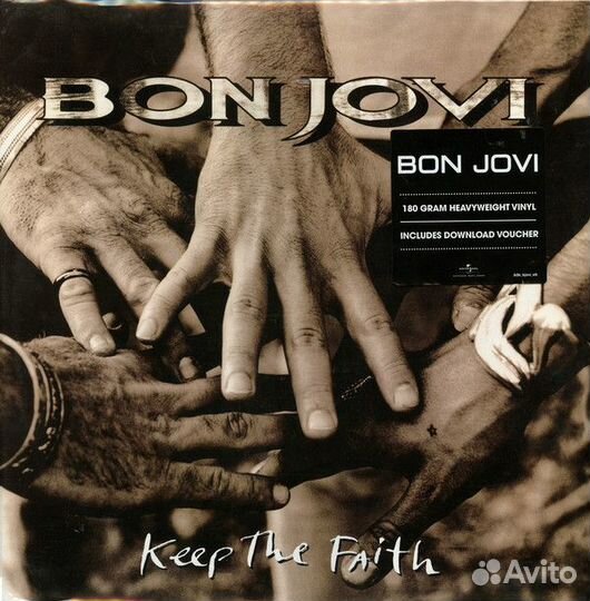 Виниловая пластинка Bon Jovi, Keep The Faith
