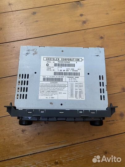 Штатная магнитола dodge caliber