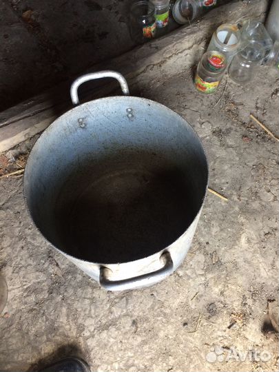 Кастрюля алюминиевая 30 литров