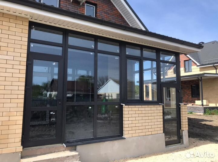 Витражное остекление веранд