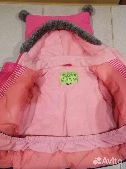 Детский зимний костюм для девочки