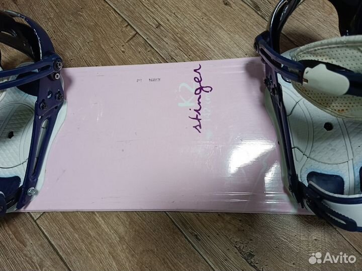 Сноуборд 142 с креплением