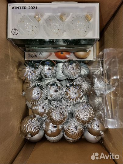 Новогодние игрушки IKEA винтер 2021