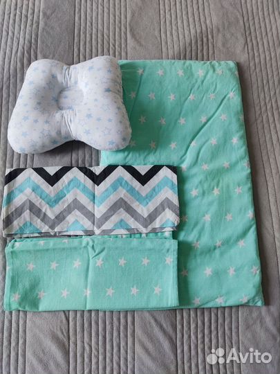 Кпб на детскую кроватку и бортики