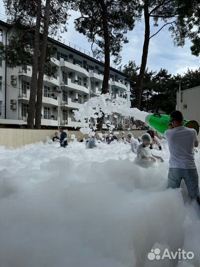 Пенное шоу вечеринка