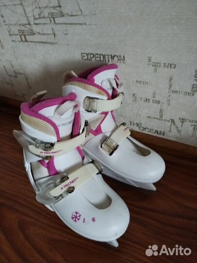 Коньки tecnopro для девочки