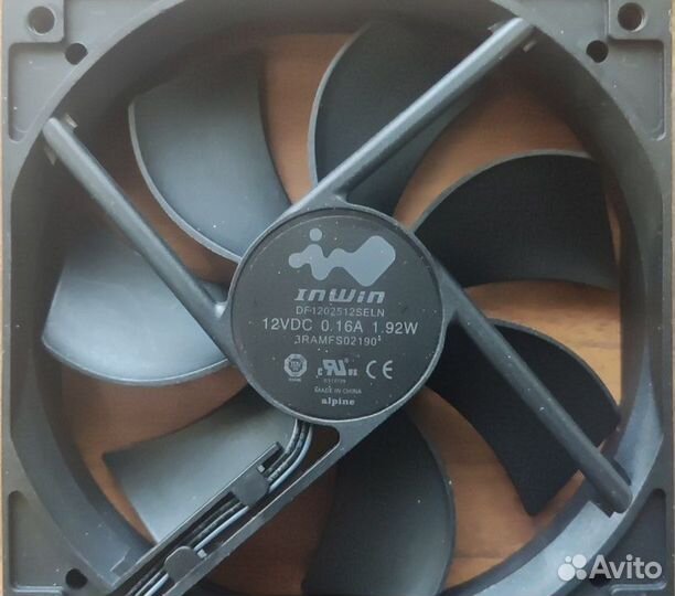 Корпусные вентиляторы 120мм