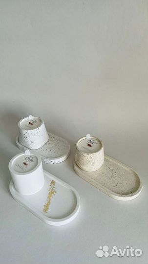 Ароматическая свеча в наборе