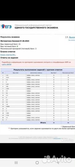 Репетитор по математике