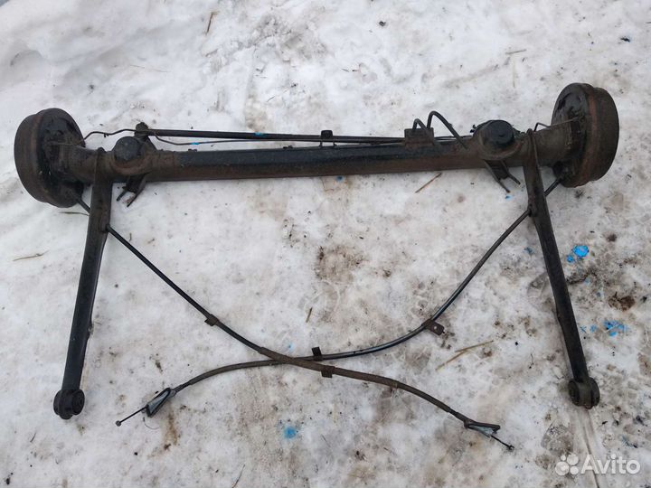 Задняя балка nissan AD Y11