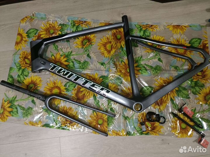 Рама карбоновая Twitter Gravel v1