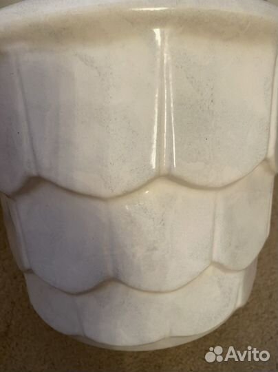 Керамический цветочный горшок напольный б/у